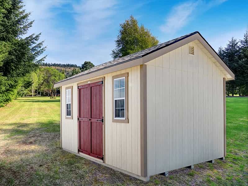 10x16 Classic A-Frame Shed Products Sheds